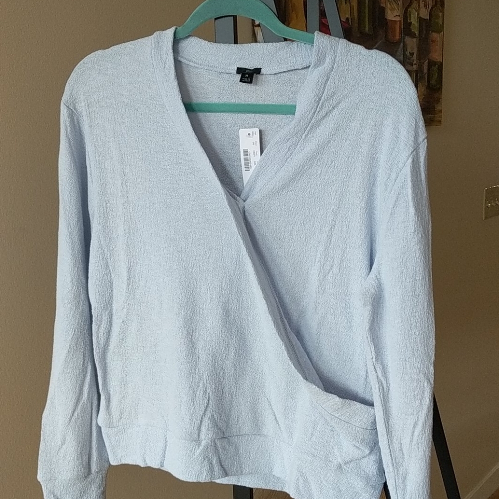 JCrew Wrap light sweater